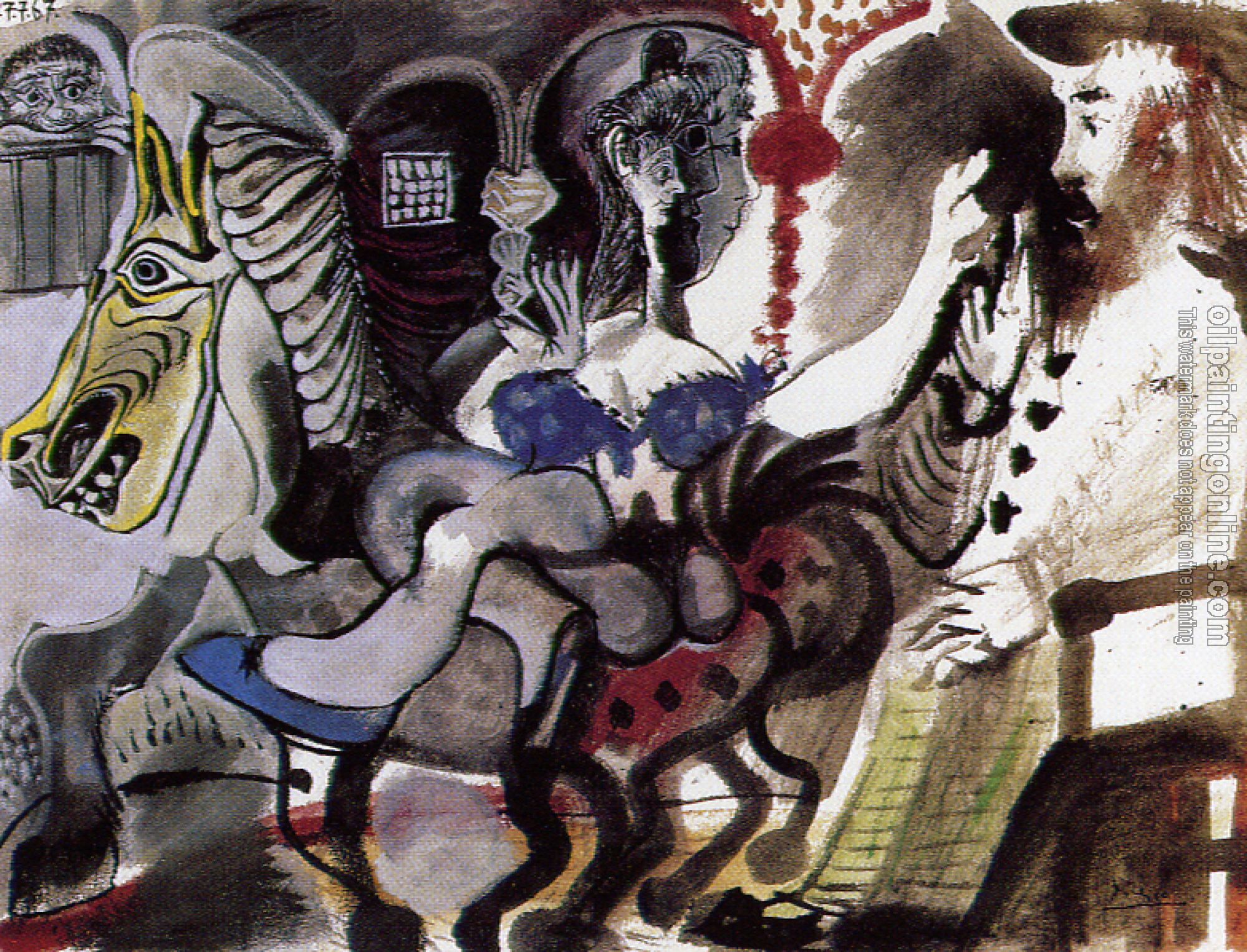 Picasso, Pablo - the circus rider